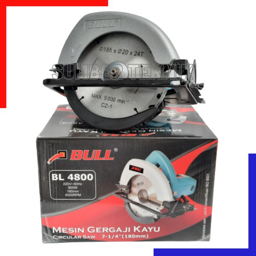 MESIN GERGAJI KAYU BULL MODEL BL4800