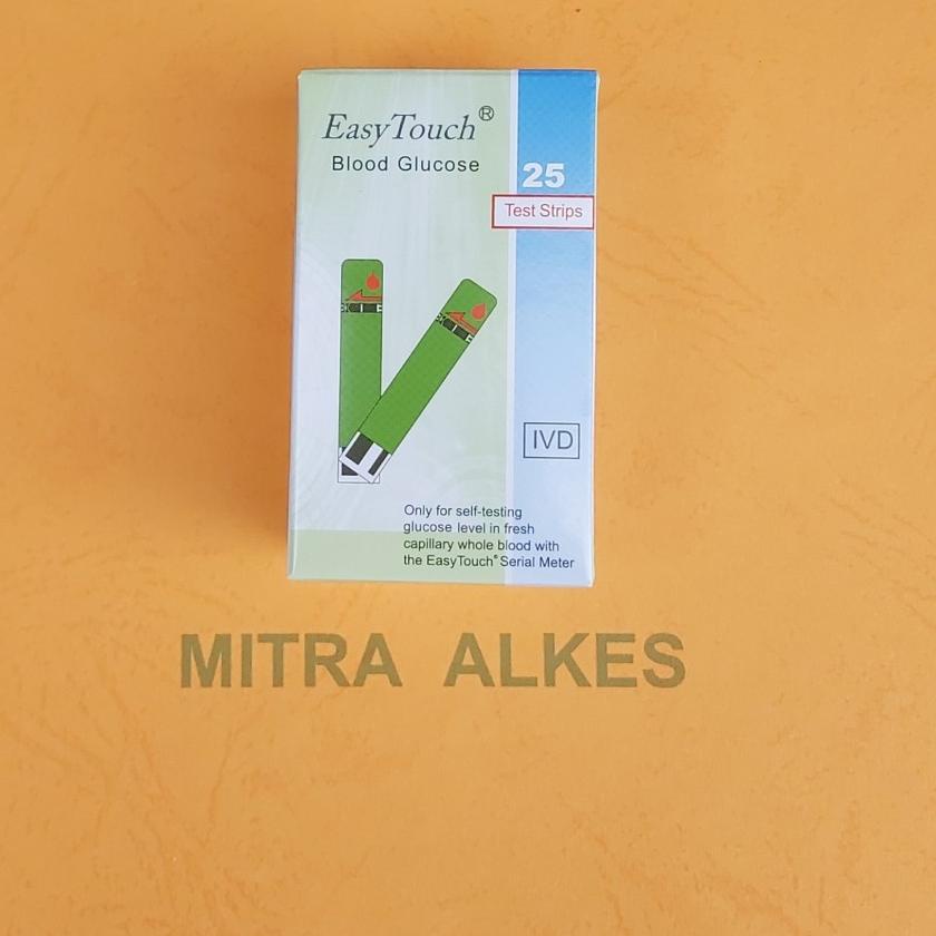 ♥ EasyTouch Blood Glucose Strip Gula Darah EasyTouch. Glucosa Easy Touch Strip Glucose Easy Touch. E