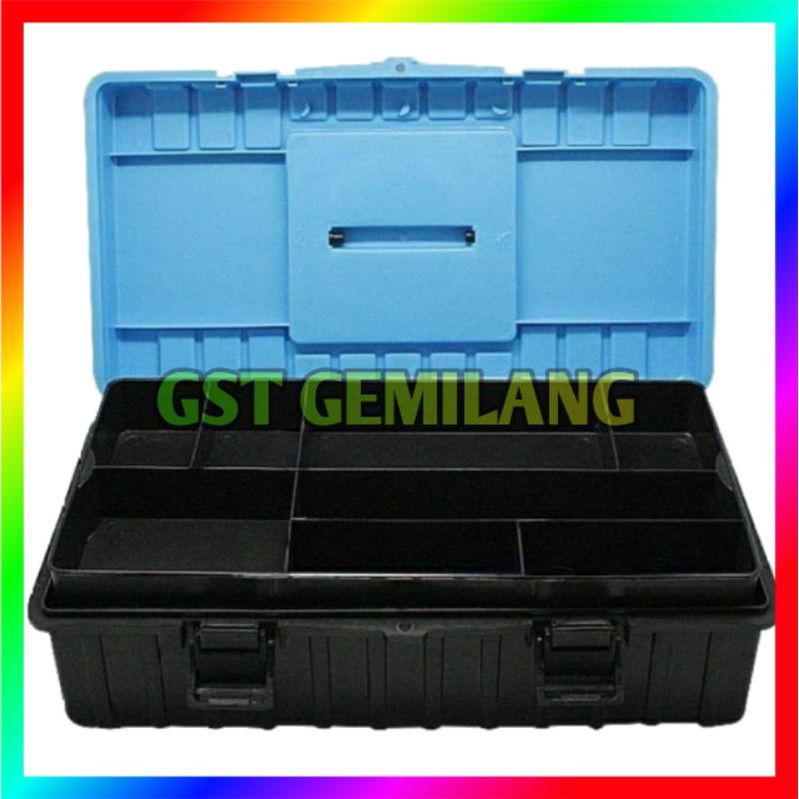 TOOLBOX PVC KENMASTER B380 KOTAK PERKAKAS PLASTIK