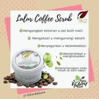 Lulur Pemutih Badan SCRUB CREAM COFFEE SR12/ LULUR KOPI ...