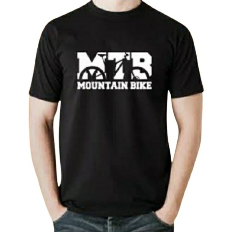 T-shirt Baju Kaos MTB MOUNTAIN BIKE Kaos Hobi SEPEDA