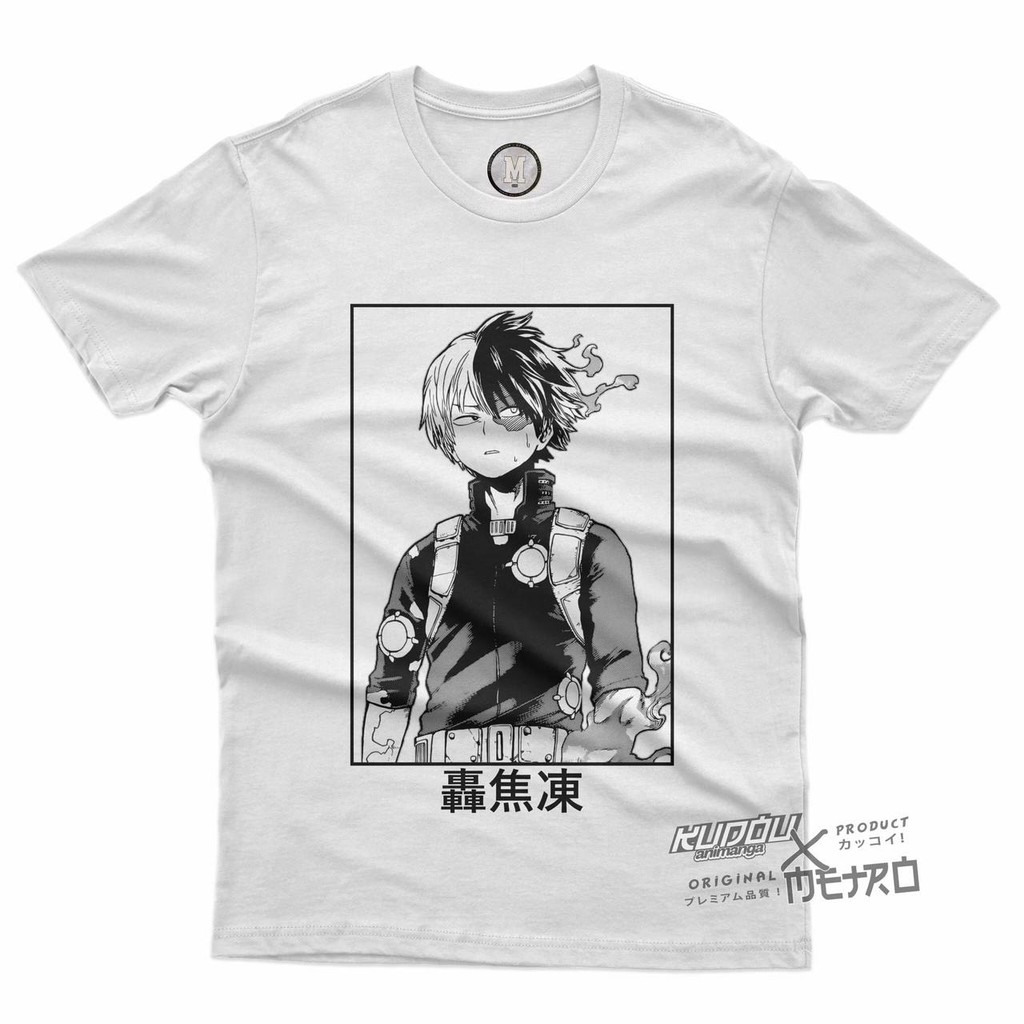 Tshirt Todoroki Shoto Lineart My Hero Academia