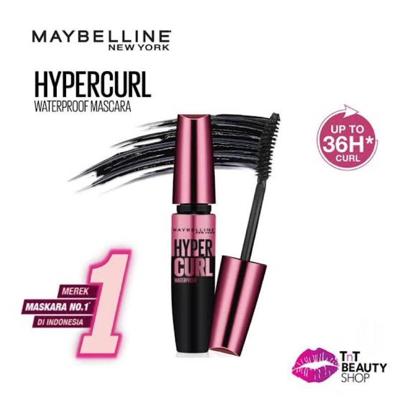Maybelline Hypercurl Mascara 100% ORI
