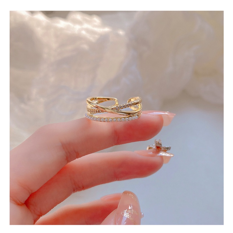 Cincin Mutiara Gaya Simple Untuk Wanita