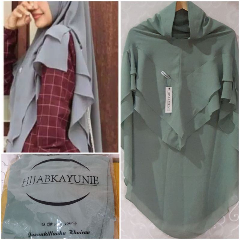 khimar Fathin mini by hijab kayunie