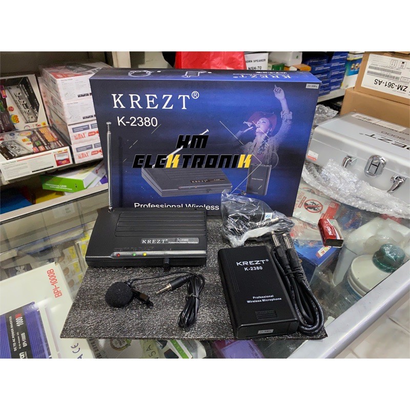 Mic Krezt K 2380 Wireless microphone clip on