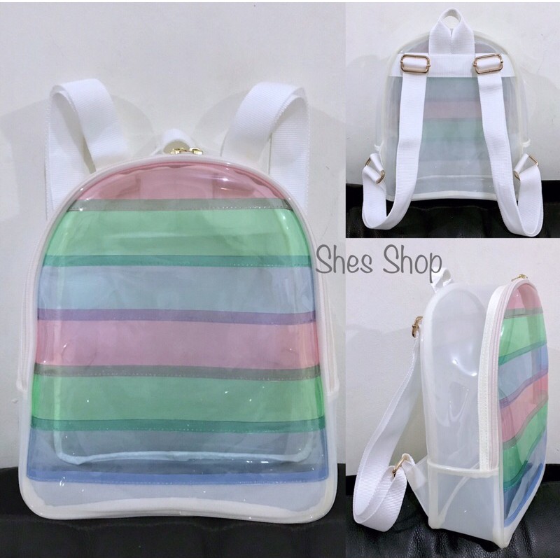 Tas ransel mika new normal / tas sekolah jelly / tas ransel premium / tas korea / goodiebag ultah