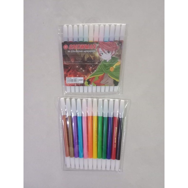 

SPIDOL KECIL SNOWMAN MARKER 12 WARNA / SATU WARNA