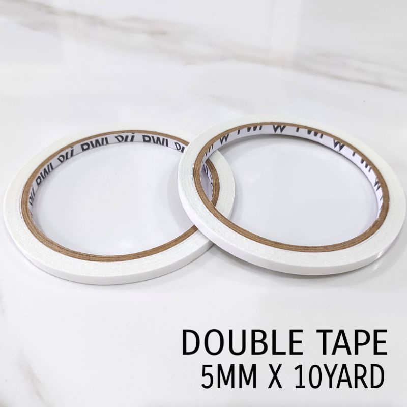 

Double Tape PWI 5MM x10Yard