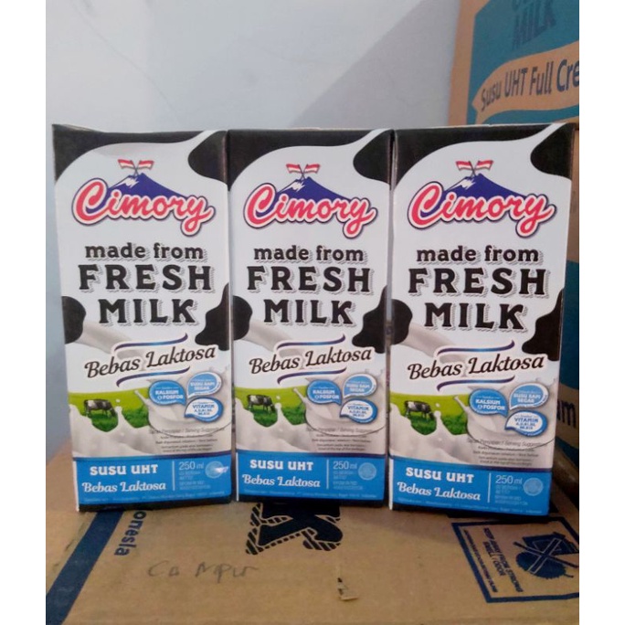 

Susu Cimory Bebas Laktosa Fresh Milk 250 ml