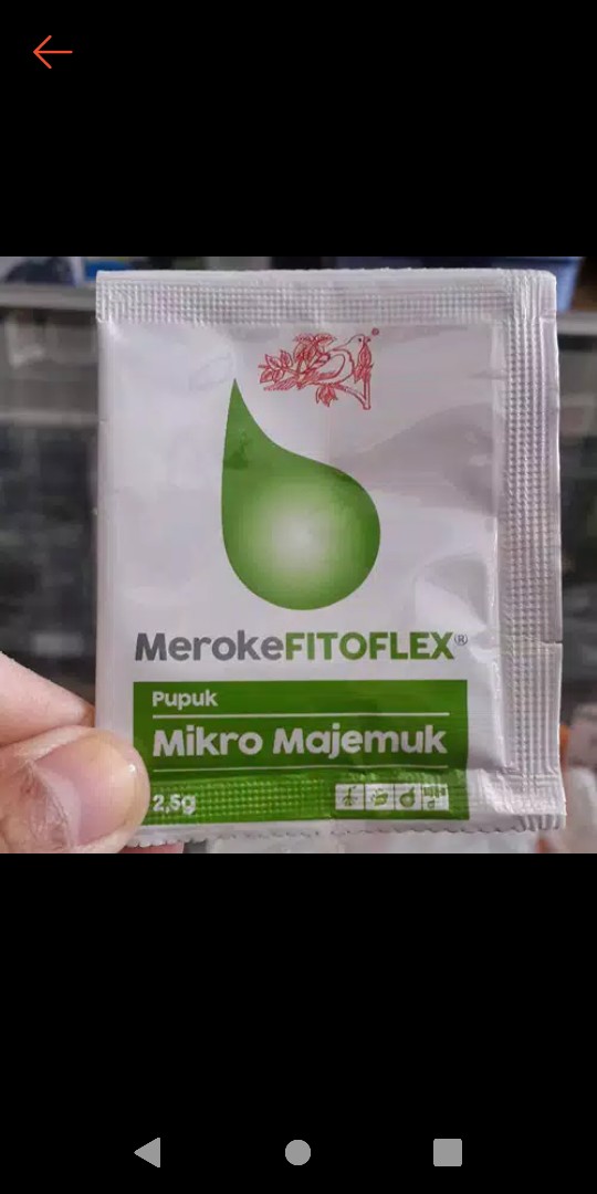 Meroke Fitoflex 2.5 Gram Pupuk Mikro Majemuk Lengkap