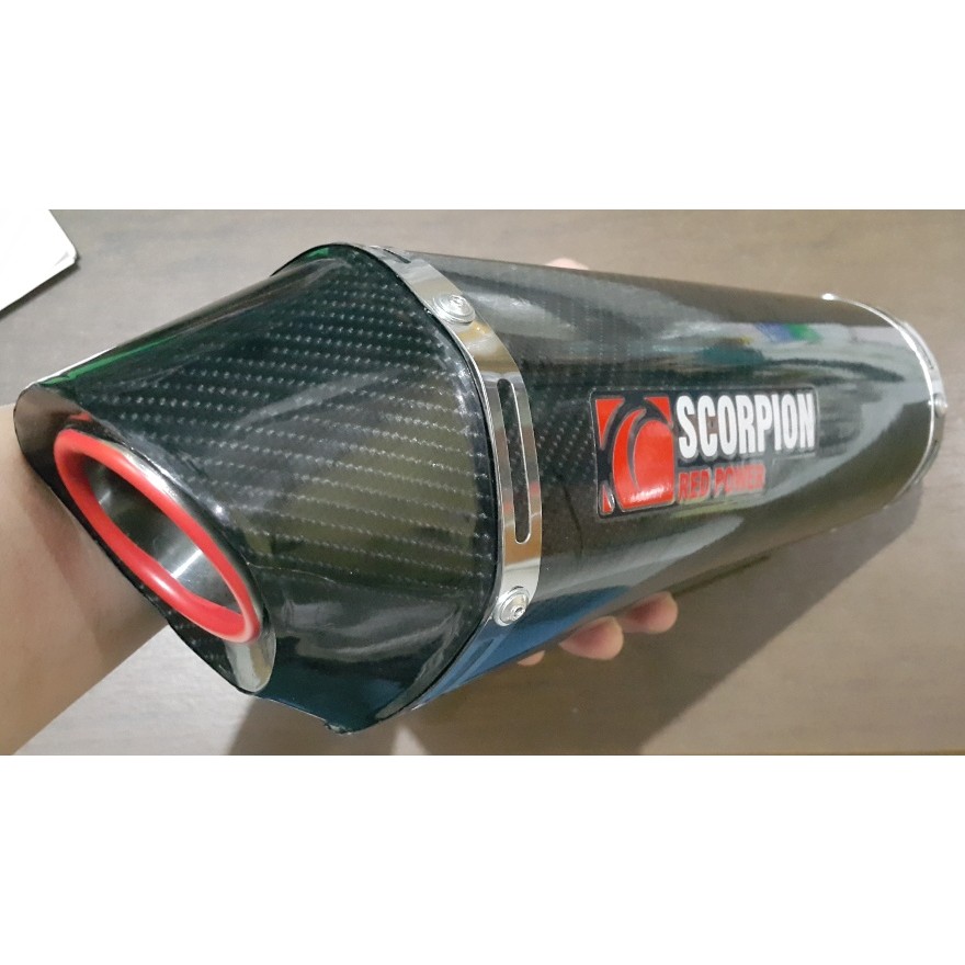 Knalpot Scorpion Red