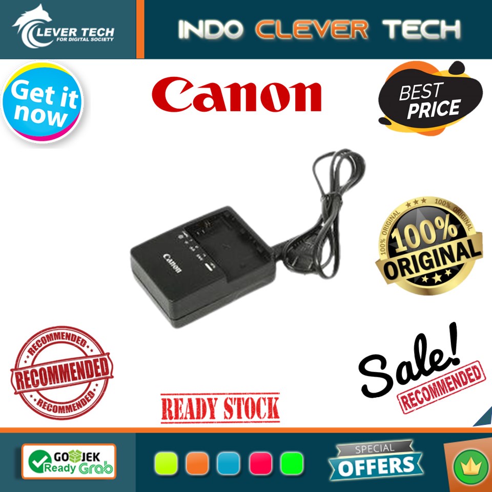 Canon Charger LC-E6E For LP-E6 Battery