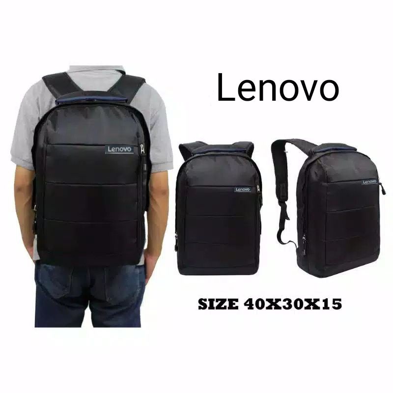 COD {Lenovo} Tas Ransel Laptop Kuliah Sekolah Serbaguna