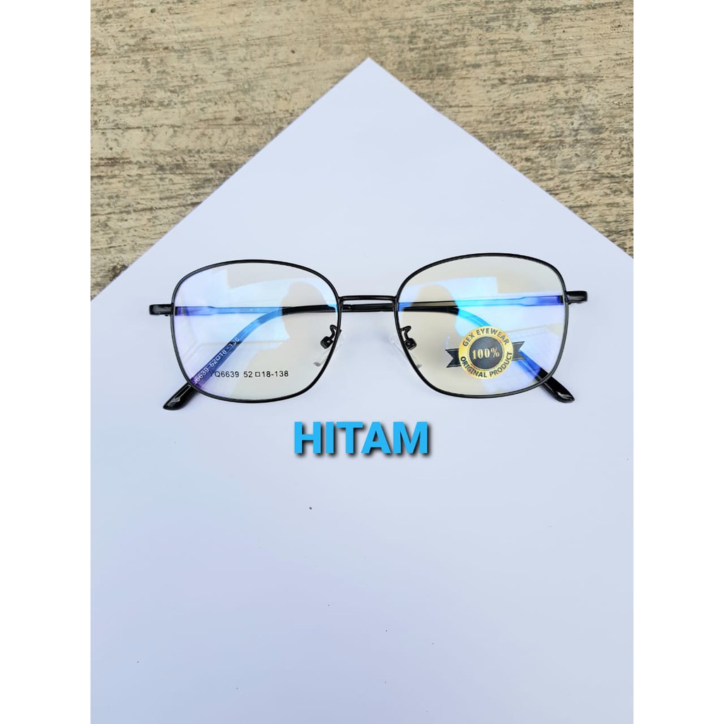 KACAMATA WANITA DR 6639 TRENDY | KACAMATA PAKET LENSA PHOTOCROMIC BLUE RAY POTOCROMIC FOTOCROMIK 575