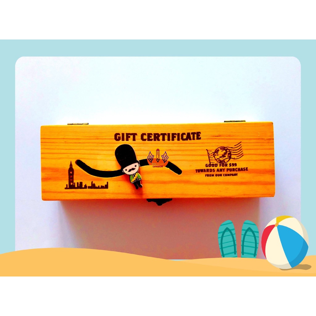 

Tempat Pensil Box Kayu Im1411 P-080 Pencil Case Recal