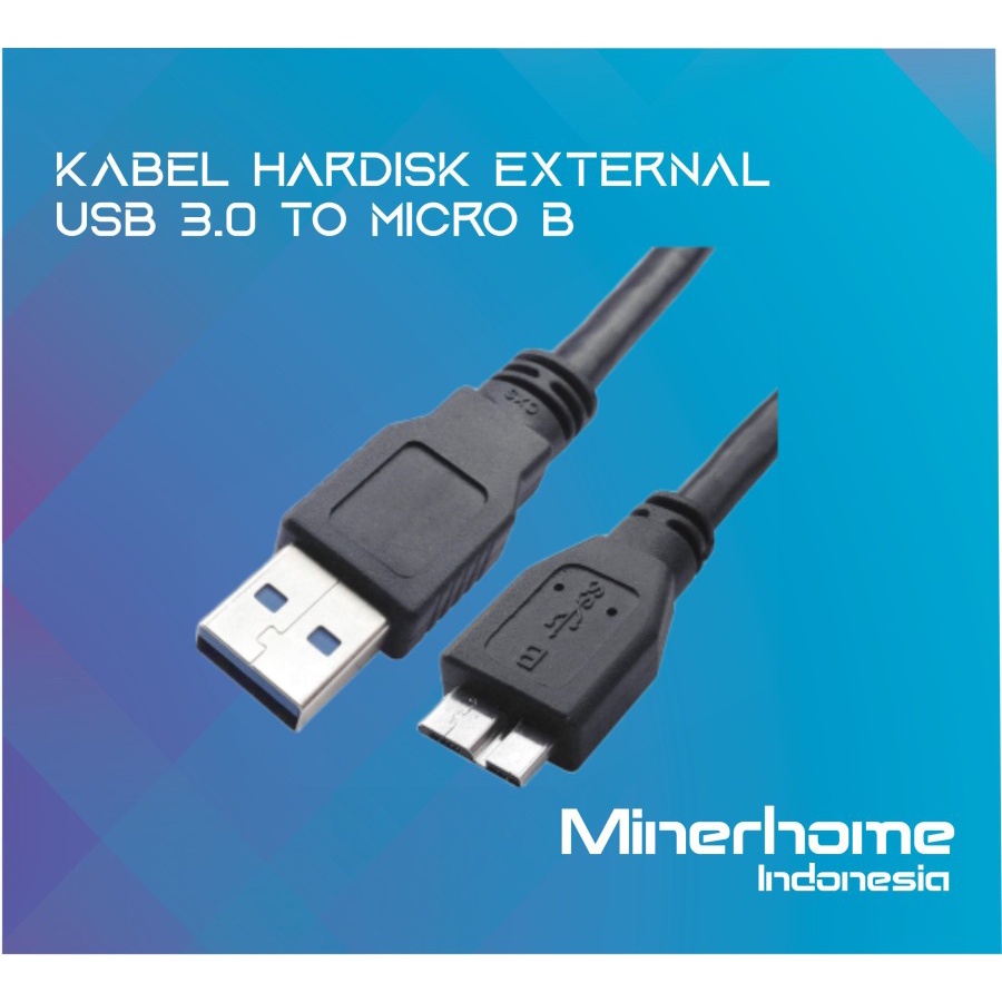 Kabel Hardisk External USB 3.0 to Micro B