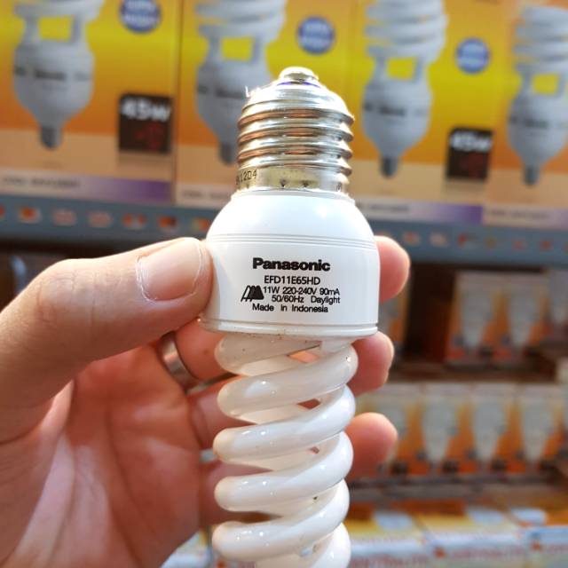 Lampu LED Panasonic Spiral 11W ( 11watt )