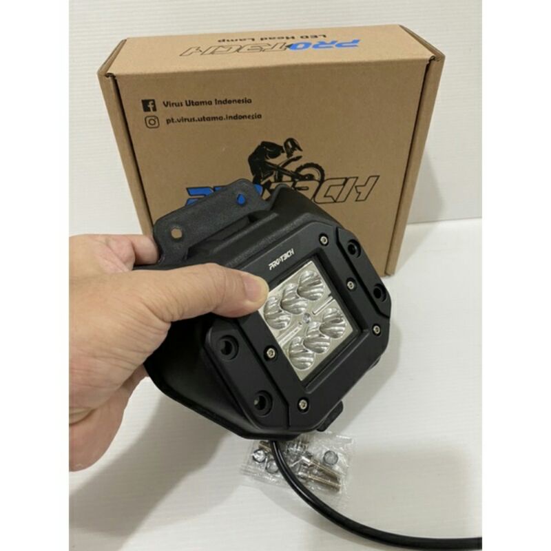 Lampu depan kedok headlamp KLX 150