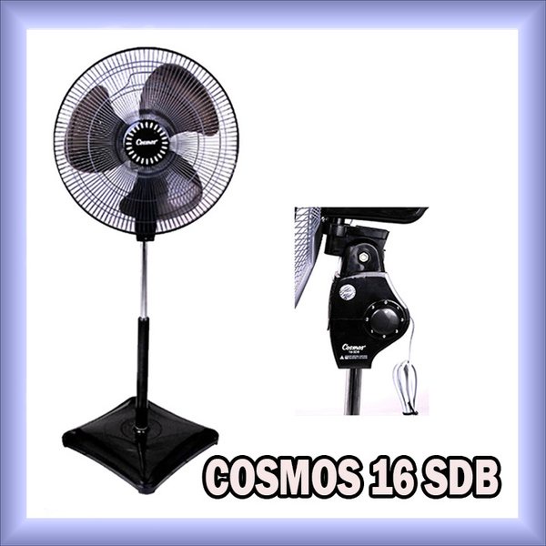 COSMOS 16SDB Kipas Angin Berdiri Ukuran 16 inch Bergaransi