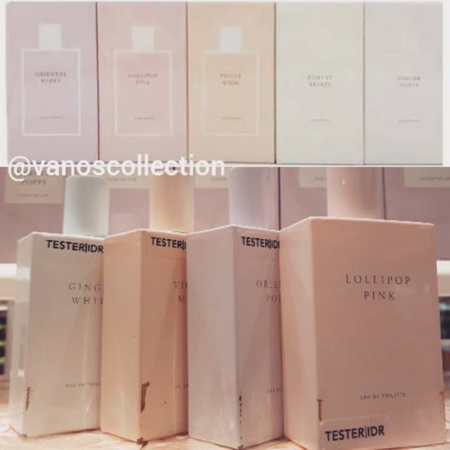 Miniso Perfume EDT Parfum Lollipop Forrest BreezeOriental Poppy Violet Musk Ginger white