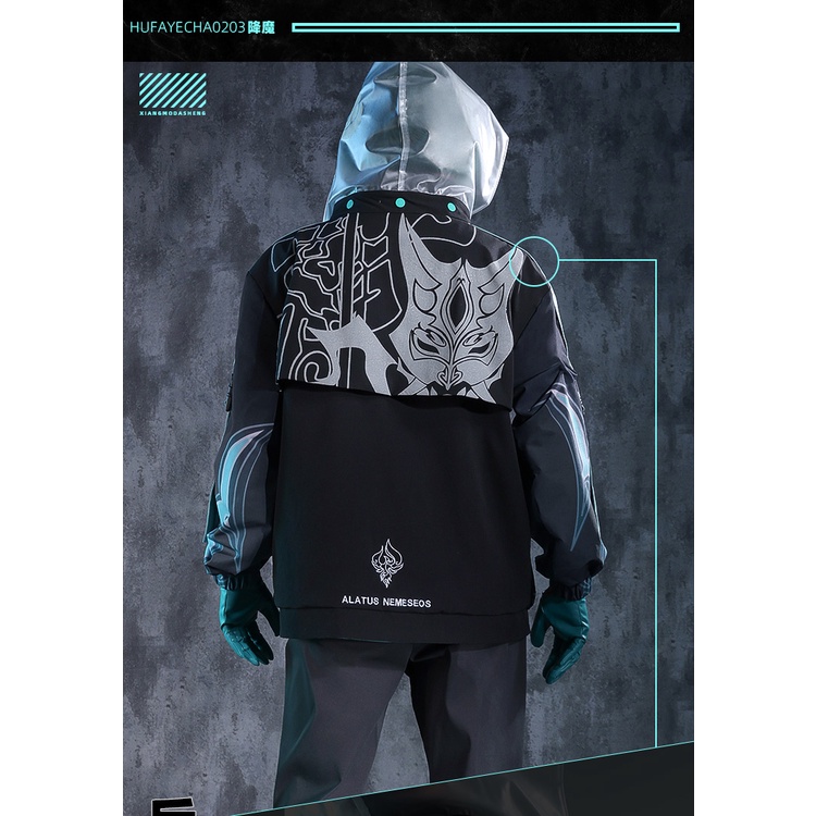 Xiao Genshin Impact Jacket Hoodie Premium Unisex