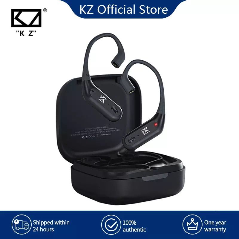 Knowledge Zenith Adapter Bluetooth Earhook KZ AZ09 Pro Wireless - Note : Earhook Only &amp; Dock - Garansi Resmi 1 Tahun