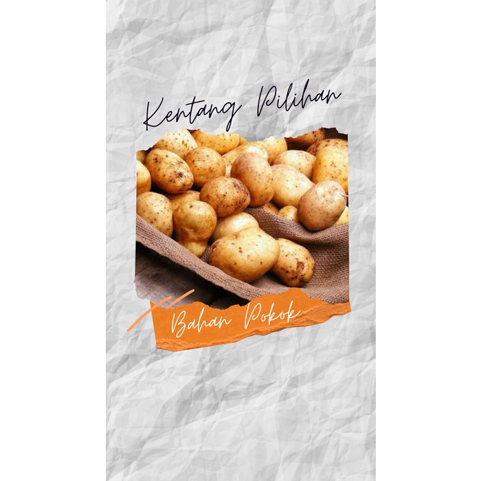 

54eh Kentang Mustofa Kering / Kentang Kering Teri/ Cemilan / Kue Lebaran / 60Jh