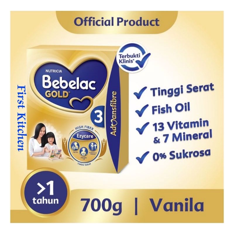 

BEBELAC Gold 3/Soya rasa Vanila 700 gr