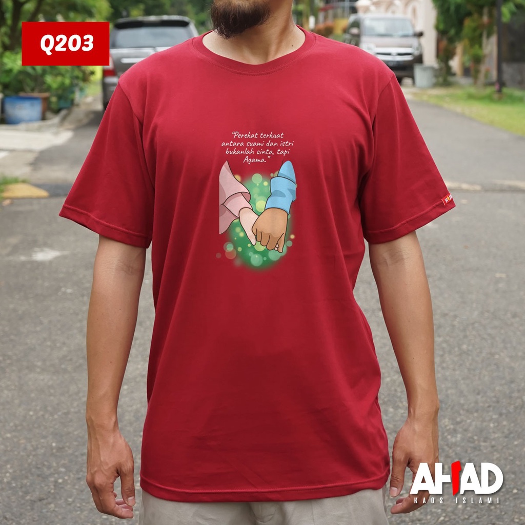 Kaos Islami Ahad - Perekat terkuat antara suami dan istri Q201