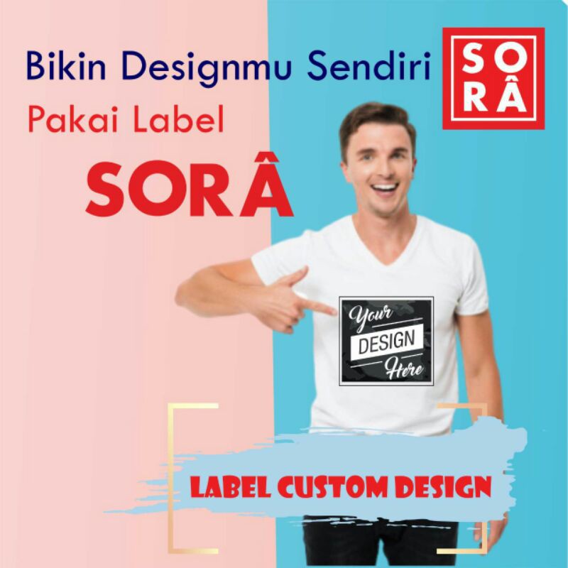 Label custom / label baju custom / baju couple / stiker baju custom /stiker custom