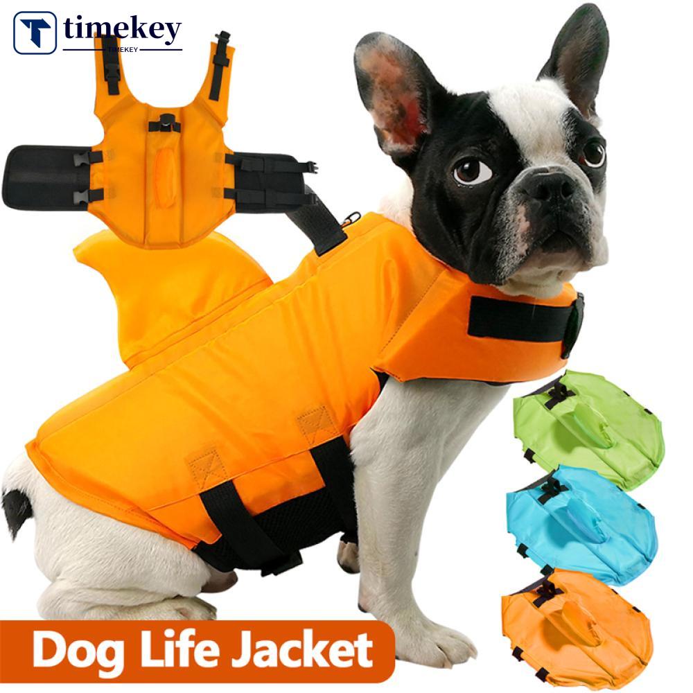 Timekey Rompi Pelampung Anjing Ukuran XS-XXL Untuk Musim Panas K8S2