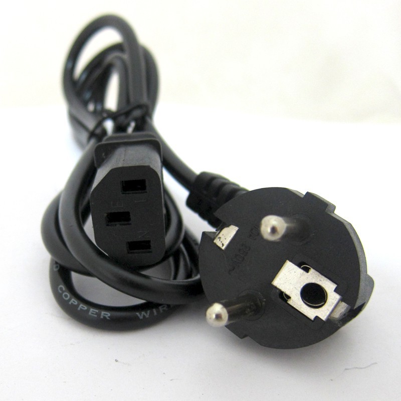 KABEL POWER BAHAN TEBAL PANJANG 1.8M / KABEL POWER CPU PC