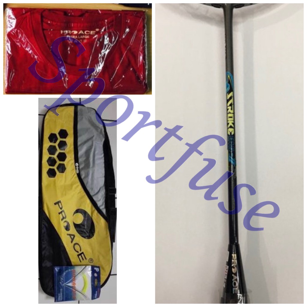 raket badminton proace stroke 318 ii original
