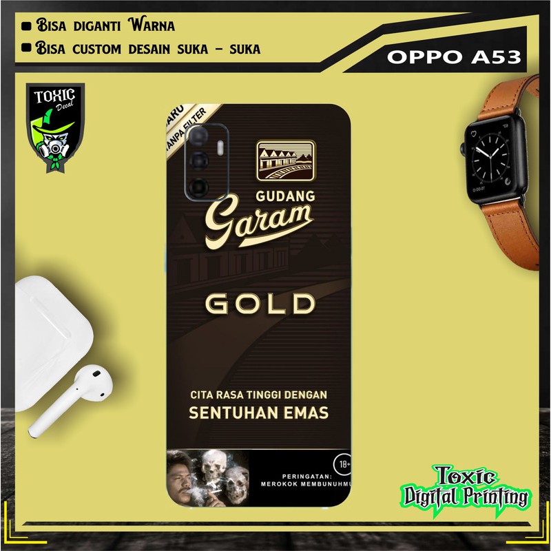 COD GARSKIN SKIN HP OPPO A53 GUDANG-GARAM