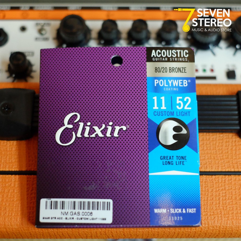 Elixir 11025 Polyweb 11 - 52 Acoustic String