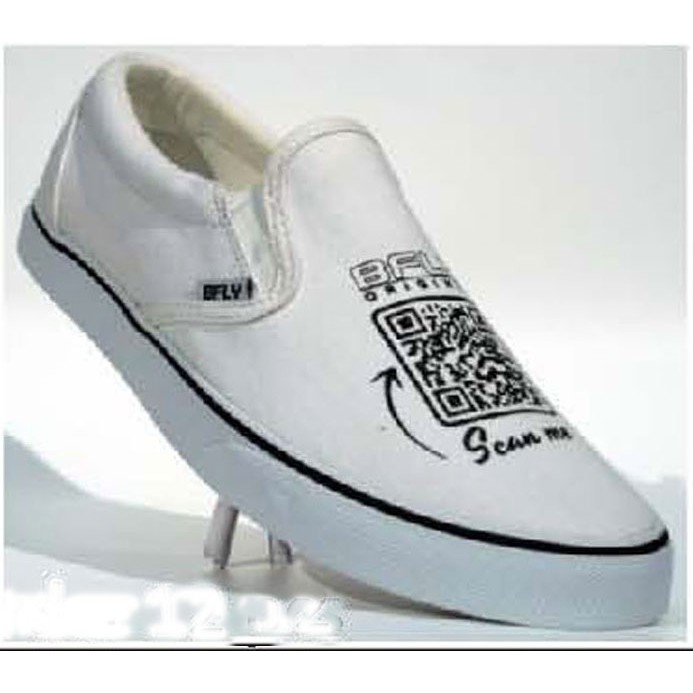 

BFLY SLAM BARCODE WHITE / WHITE