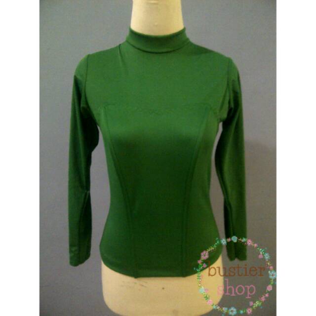 Bustier muslim hijau fuji