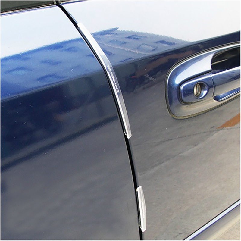 Bumper Pelindung Pintu Mobil 8 pcs - Black