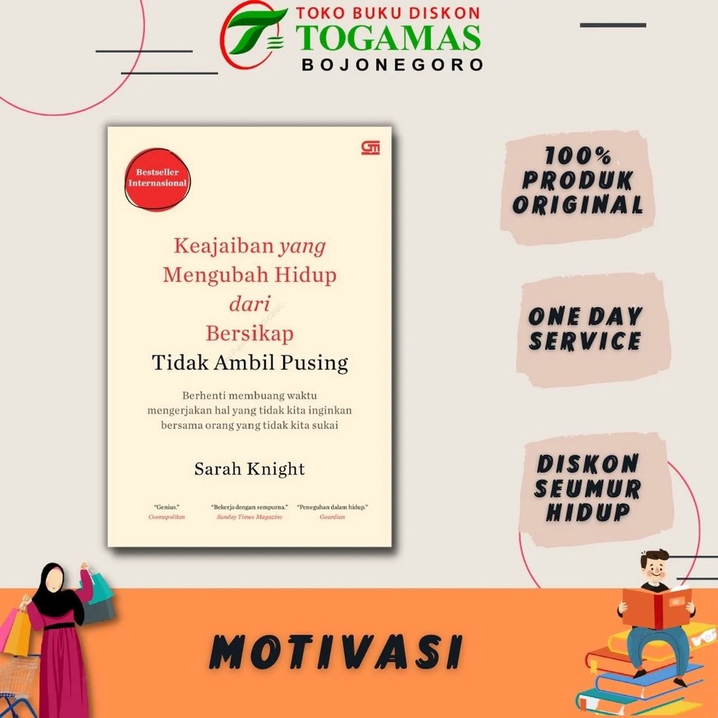 BESTSELLER! KEAJAIBAN YANG MENGUBAH HIDUP DARI BERSIKAP TIDAK AMBIL PUSING