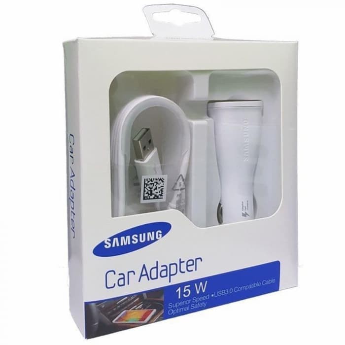 Car Adaptor Charger Samsung 15 watt - Fast Charging