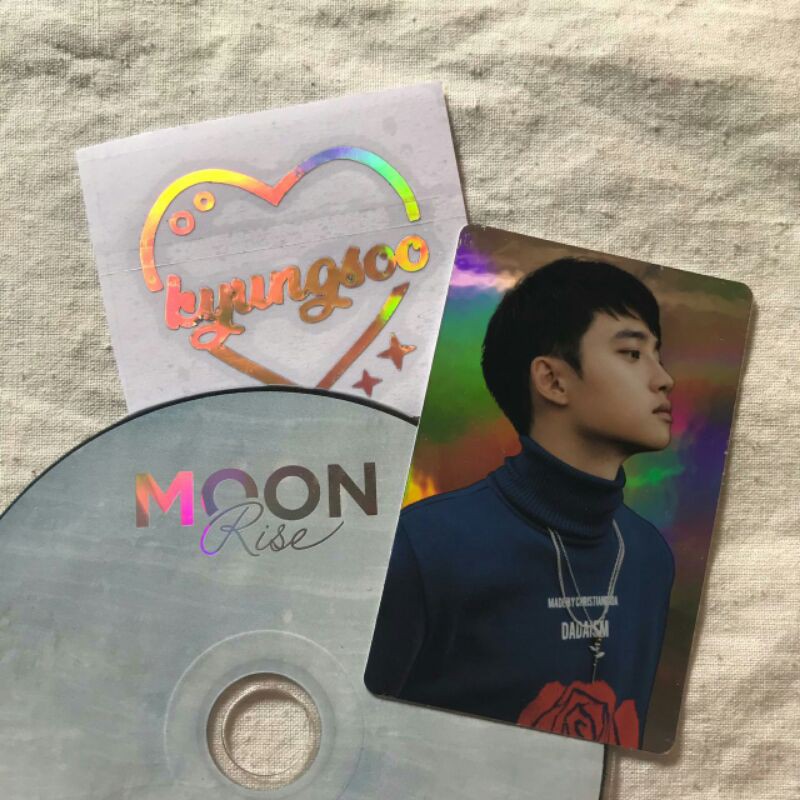 [ BOOKED ] EXO Don't Mess Up My Tempo DMUMT D.O Kyungsoo sticker hologram photocard