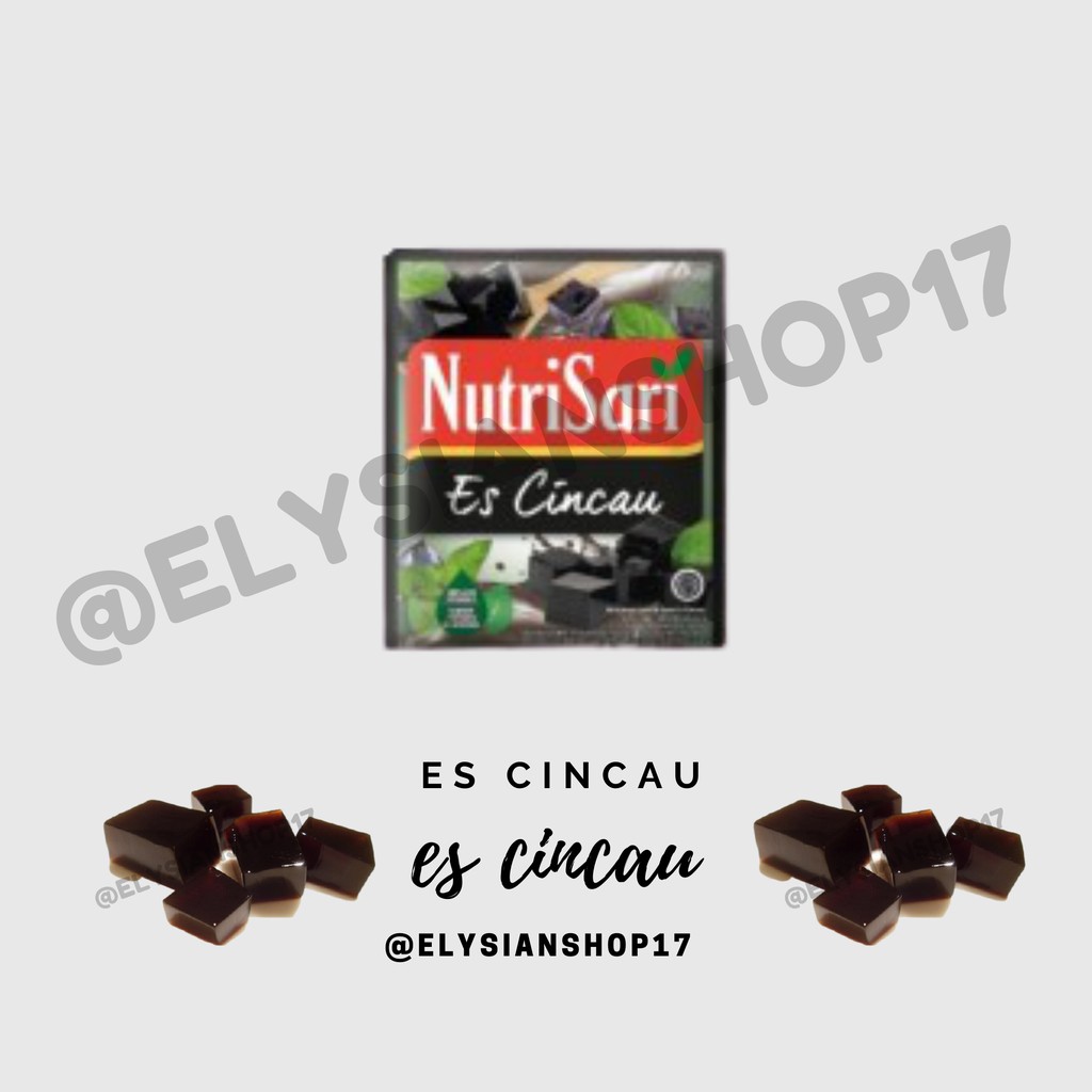 

Nutrisari Es Cincau 1 Renceng (10 Sachet)