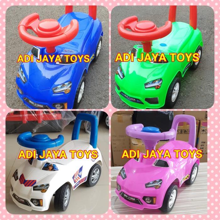 mobil dorong duduk anak lambo mvp pink
