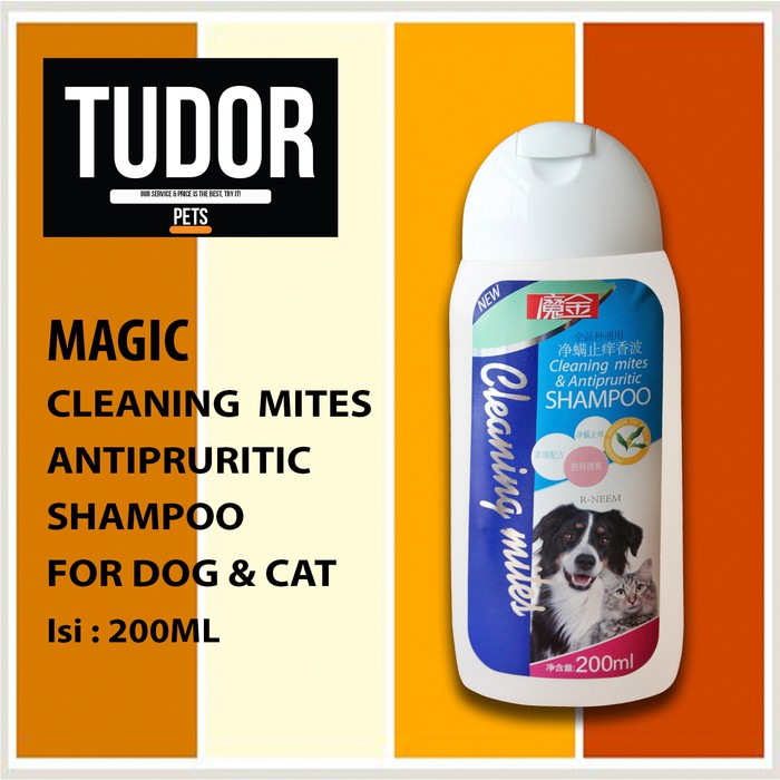 Jual Shampoo Hewan Magic Cleaning Mites Antipruritic 200 Ml For Cat Dog Indonesia Shopee Indonesia