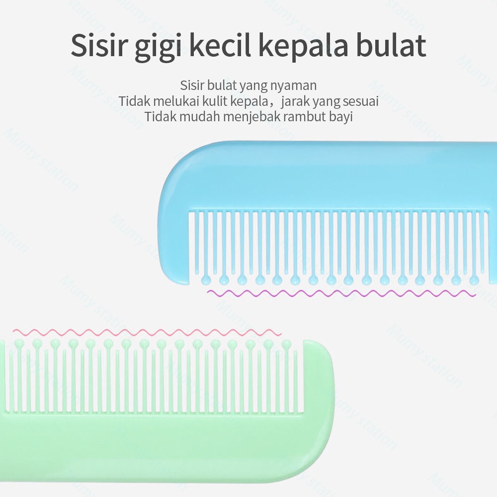 Sisir bayi anak untuk perawatan rambut bayi sisir rambut bayi