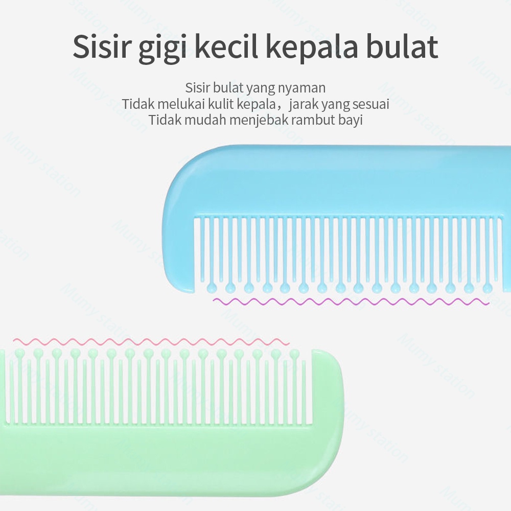 Sisir bayi anak untuk perawatan rambut bayi sisir rambut bayi