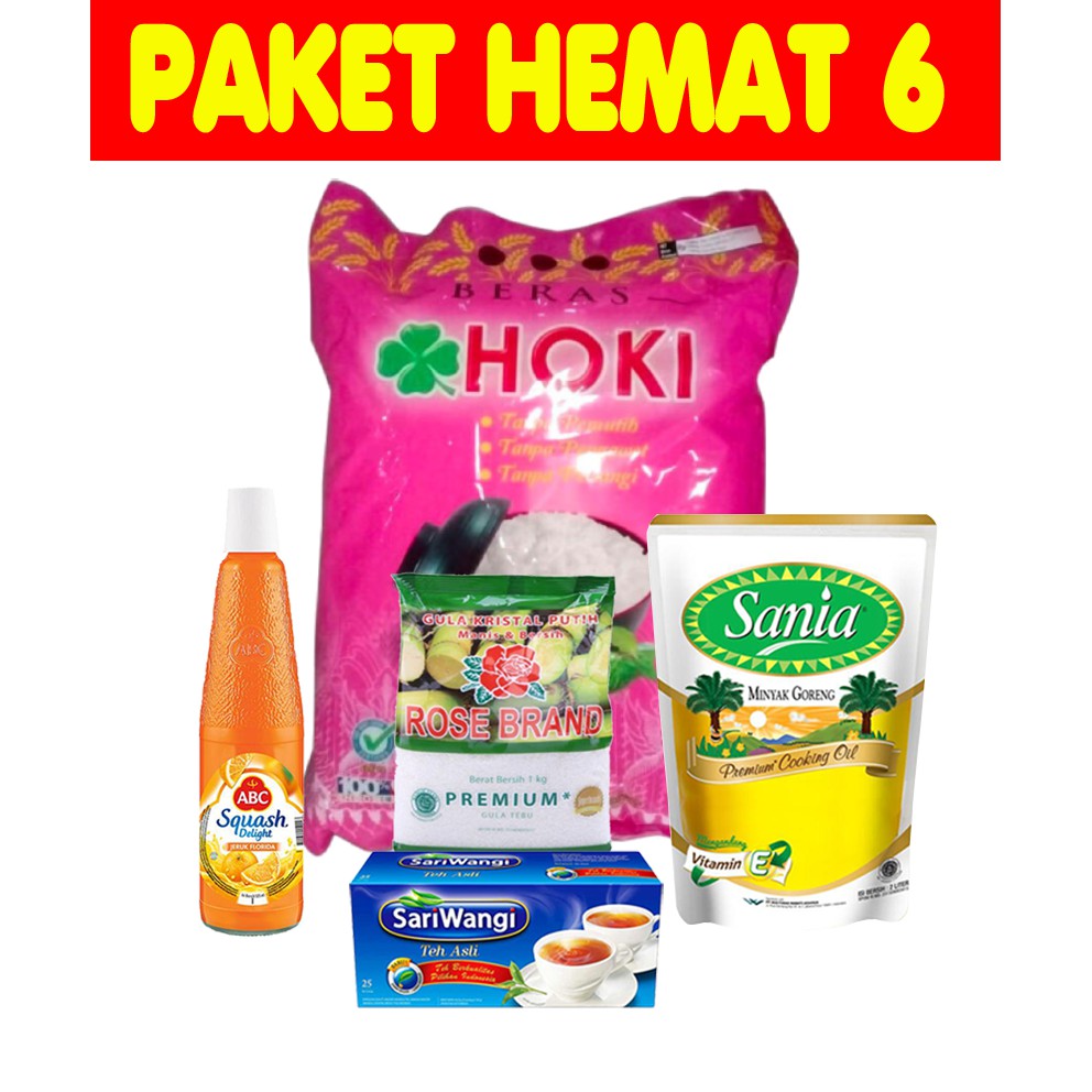 

SEMBAKO PAKET HEMAT 6 - Dapat 5pcs..!!