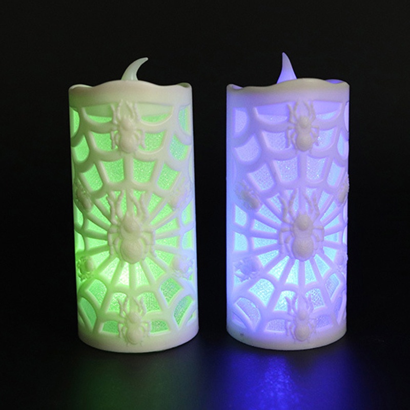 Lilin Led Tema Halloween Untuk Dekorasi Rumah Hantu