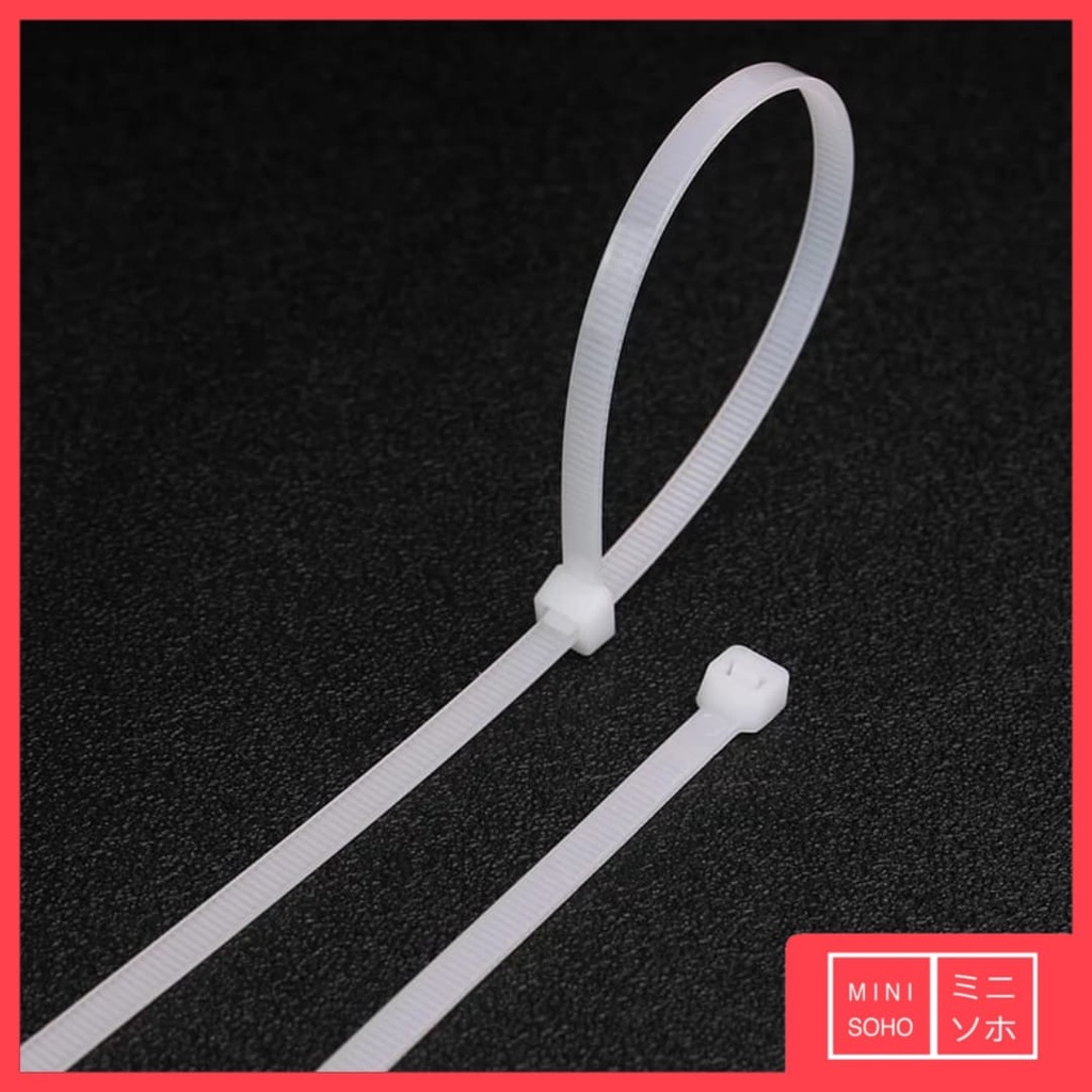 Kabel Ties 2.5 x 100mm (10cm) Cable Ties kabel ikat Kualitas terbaik